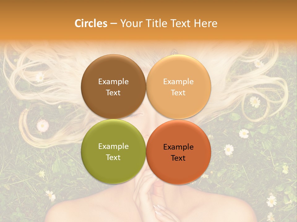 Girl Leisure Young PowerPoint Template