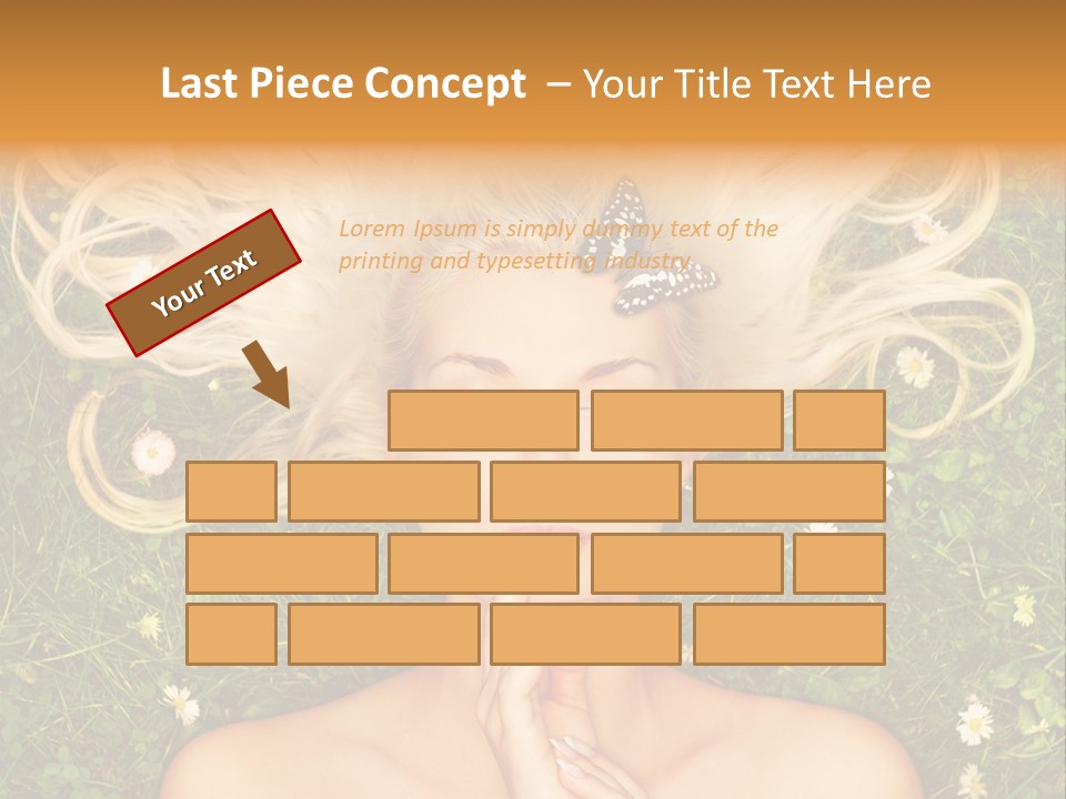 Girl Leisure Young PowerPoint Template