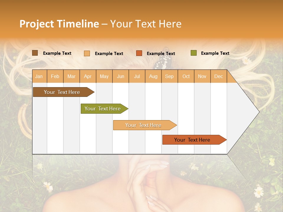 Girl Leisure Young PowerPoint Template