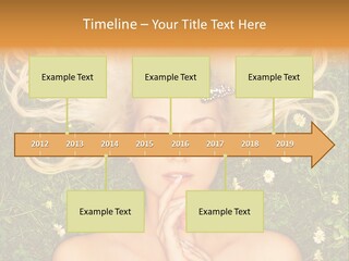 Girl Leisure Young PowerPoint Template