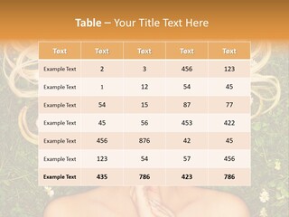 Girl Leisure Young PowerPoint Template