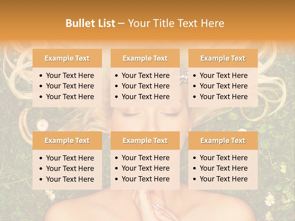 Girl Leisure Young PowerPoint Template