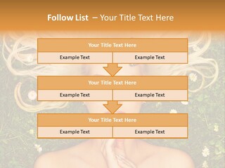 Girl Leisure Young PowerPoint Template