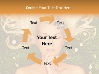 Girl Leisure Young PowerPoint Template