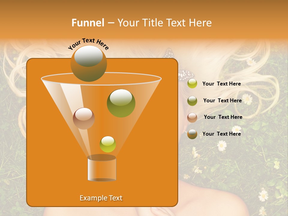 Girl Leisure Young PowerPoint Template