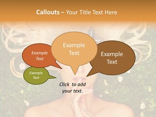 Girl Leisure Young PowerPoint Template