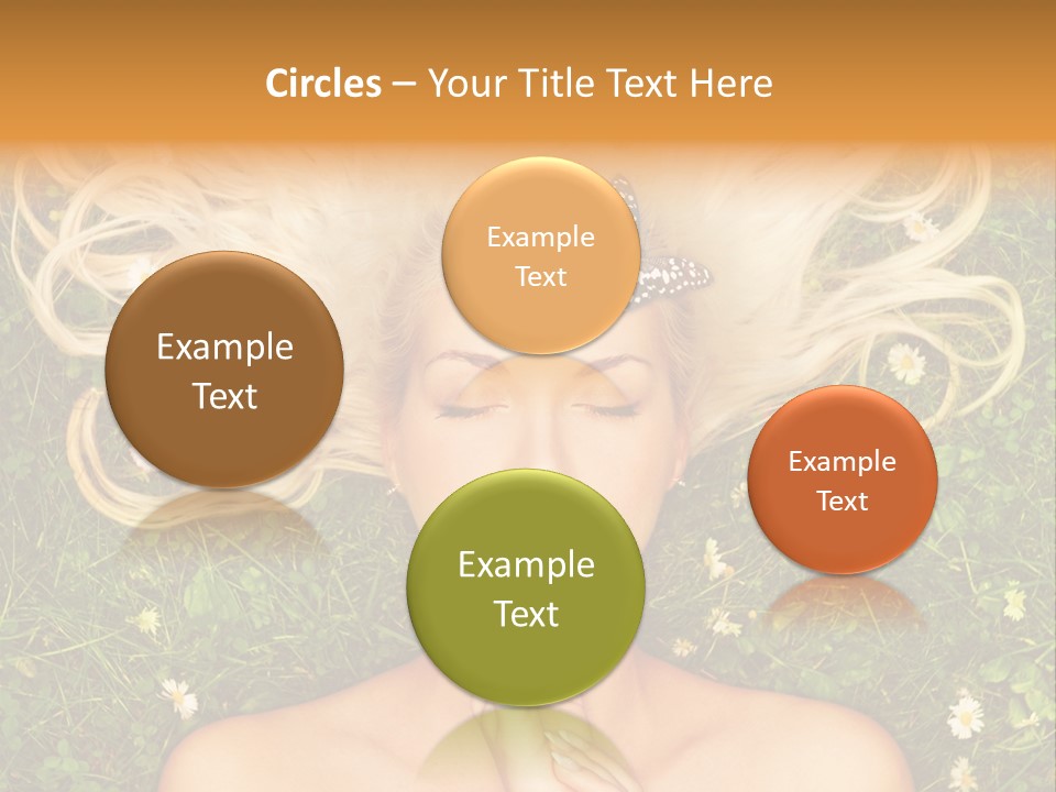 Girl Leisure Young PowerPoint Template