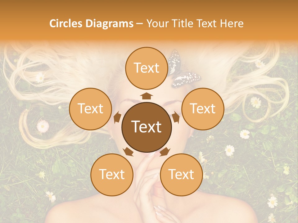 Girl Leisure Young PowerPoint Template