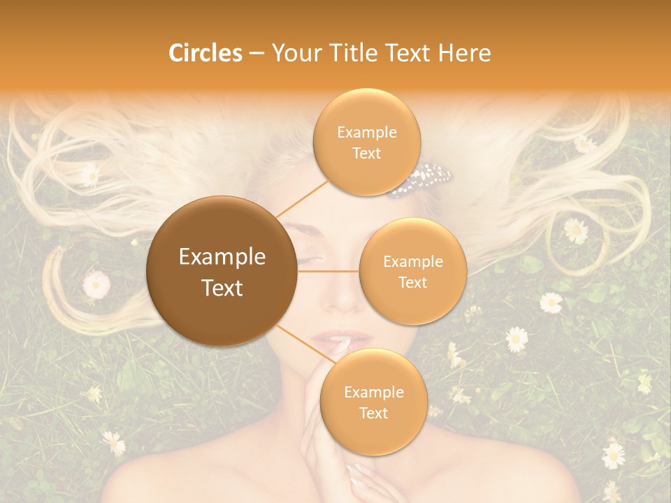 Girl Leisure Young PowerPoint Template