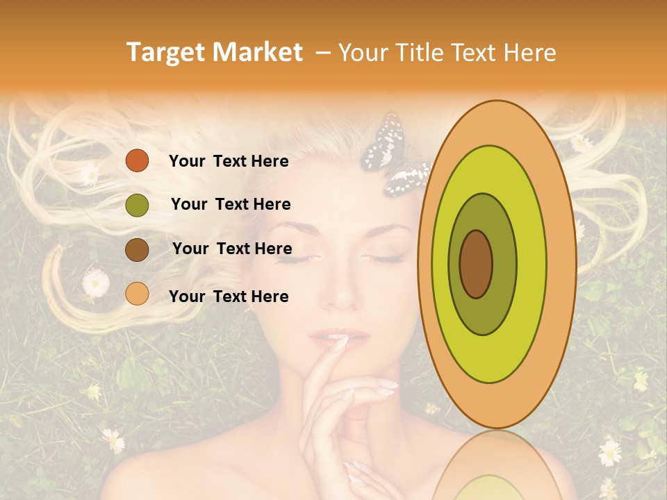 Girl Leisure Young PowerPoint Template