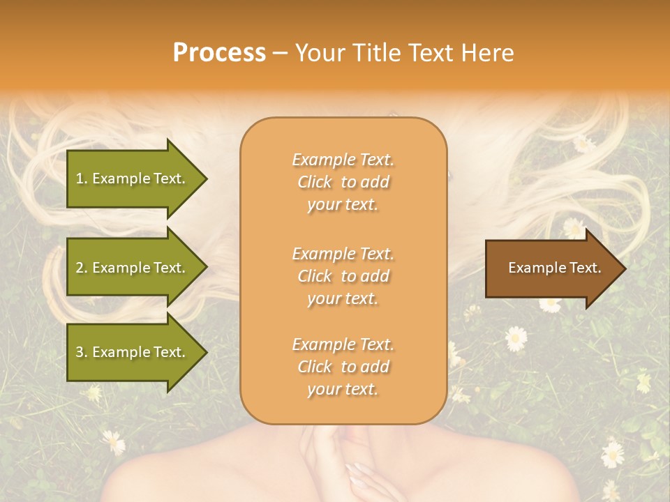 Girl Leisure Young PowerPoint Template