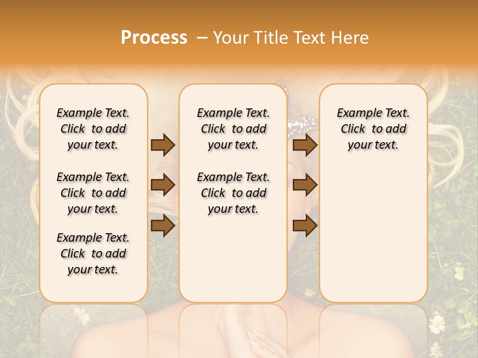 Girl Leisure Young PowerPoint Template