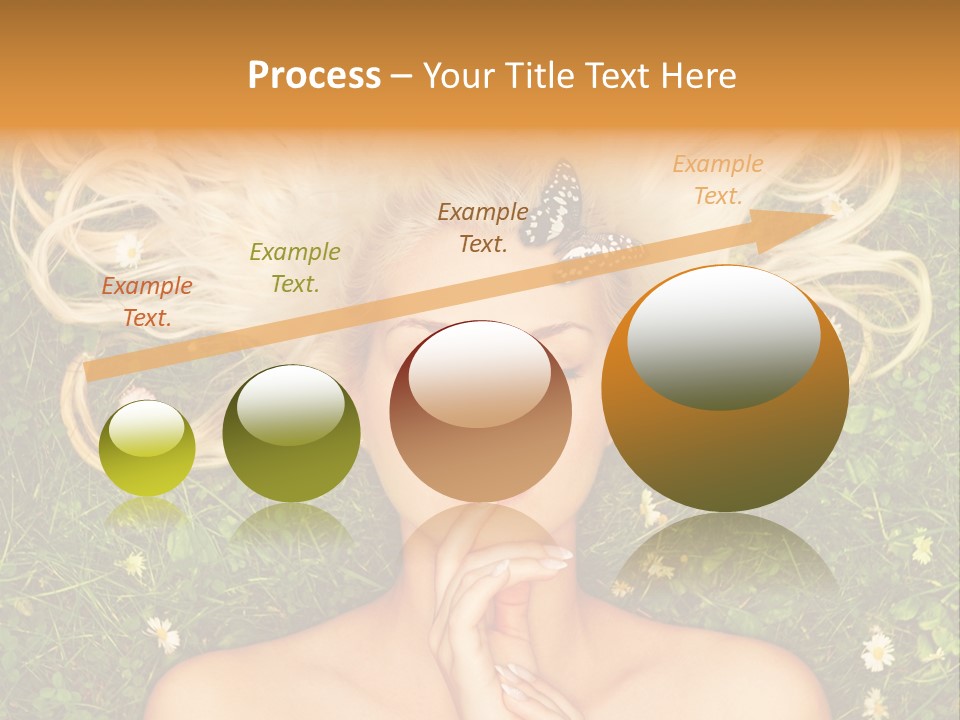 Girl Leisure Young PowerPoint Template