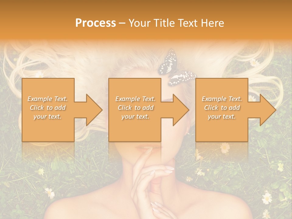 Girl Leisure Young PowerPoint Template