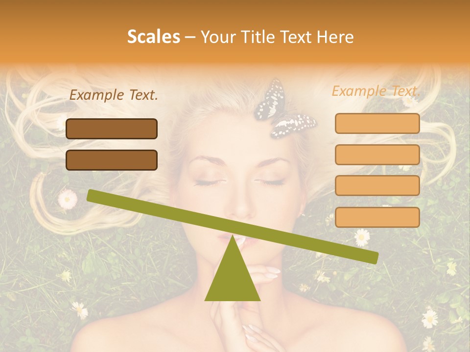 Girl Leisure Young PowerPoint Template