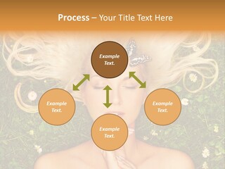 Girl Leisure Young PowerPoint Template