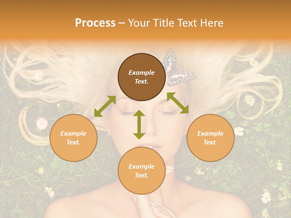Girl Leisure Young PowerPoint Template