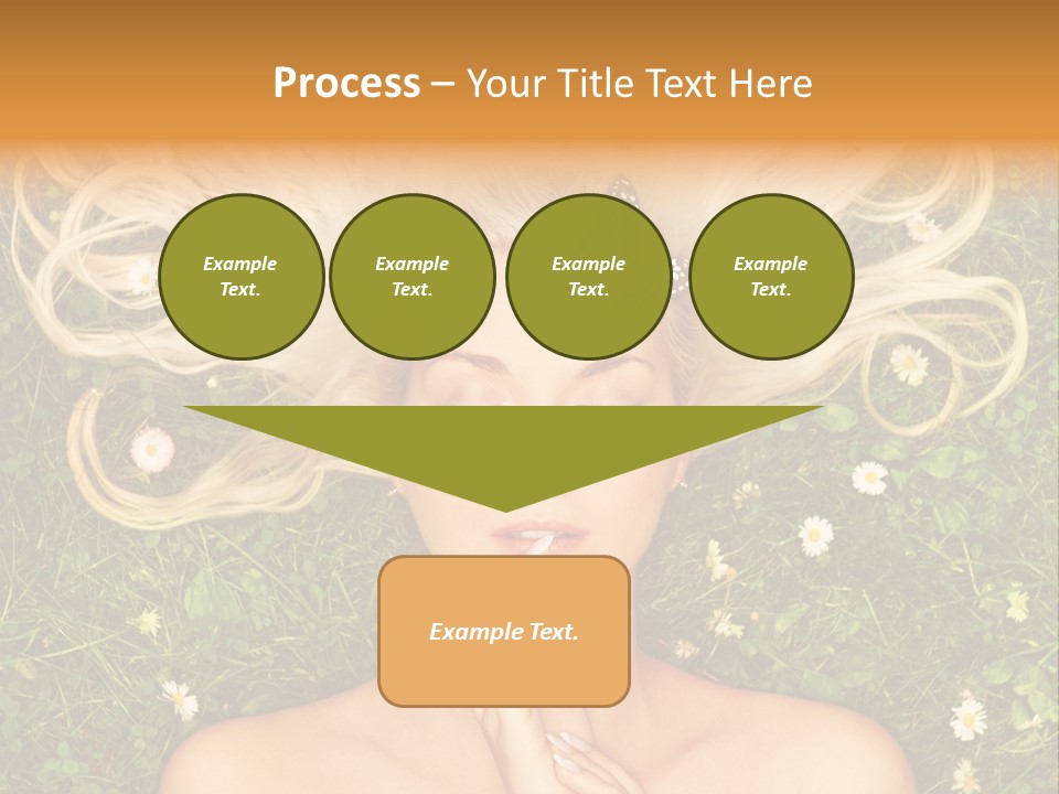Girl Leisure Young PowerPoint Template