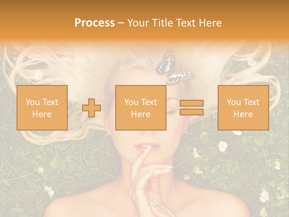 Girl Leisure Young PowerPoint Template