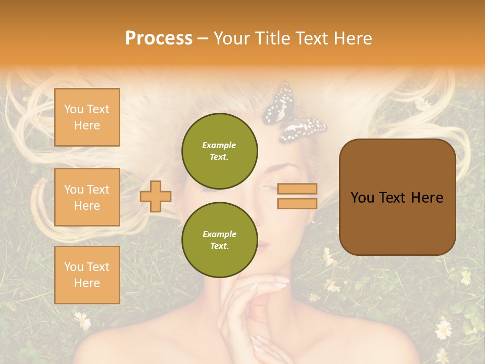 Girl Leisure Young PowerPoint Template