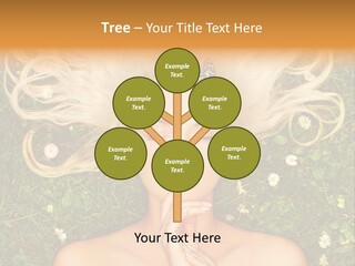 Girl Leisure Young PowerPoint Template