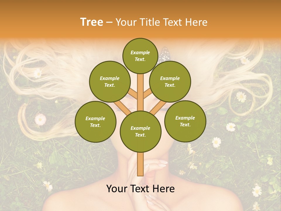 Girl Leisure Young PowerPoint Template