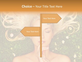 Girl Leisure Young PowerPoint Template