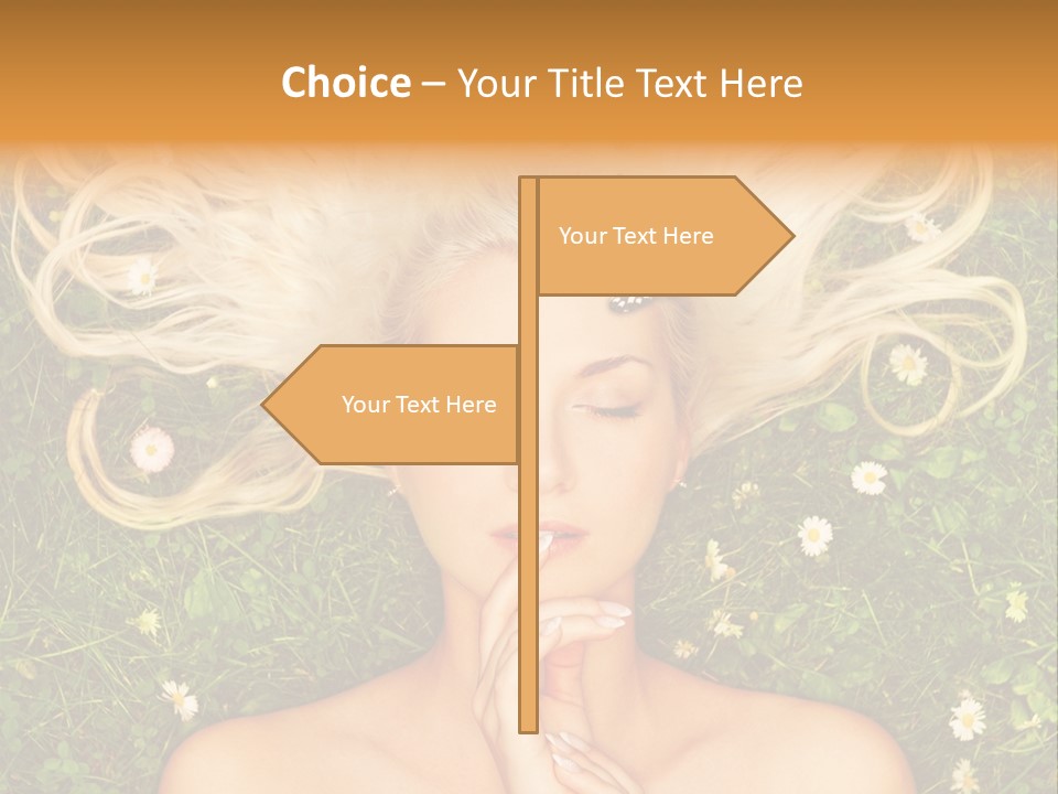 Girl Leisure Young PowerPoint Template