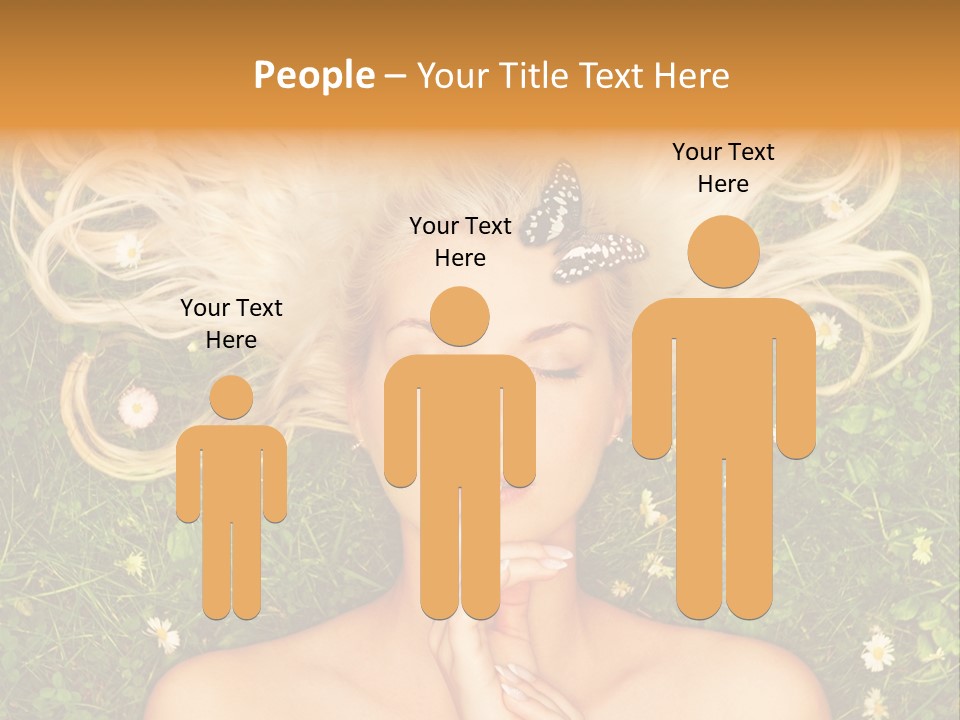 Girl Leisure Young PowerPoint Template