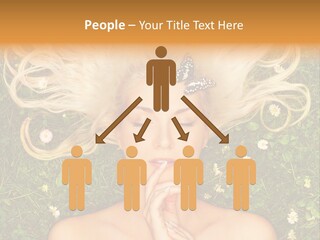 Girl Leisure Young PowerPoint Template