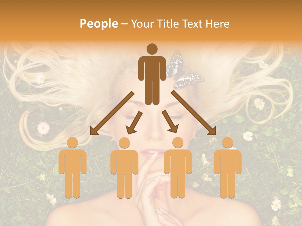 Girl Leisure Young PowerPoint Template