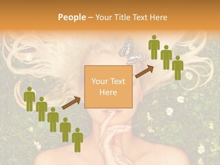 Girl Leisure Young PowerPoint Template