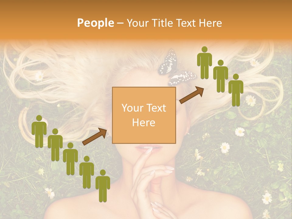 Girl Leisure Young PowerPoint Template