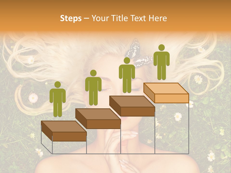 Girl Leisure Young PowerPoint Template