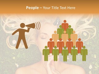 Girl Leisure Young PowerPoint Template