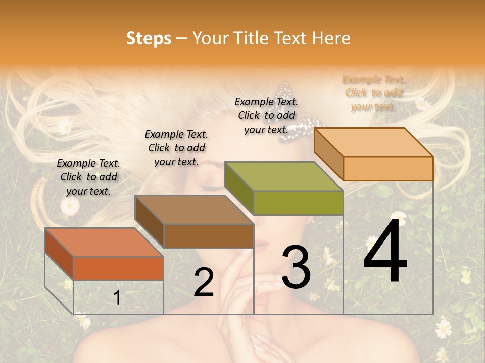 Girl Leisure Young PowerPoint Template