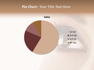 Young White Closeup PowerPoint Template