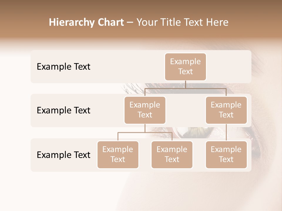 Young White Closeup PowerPoint Template