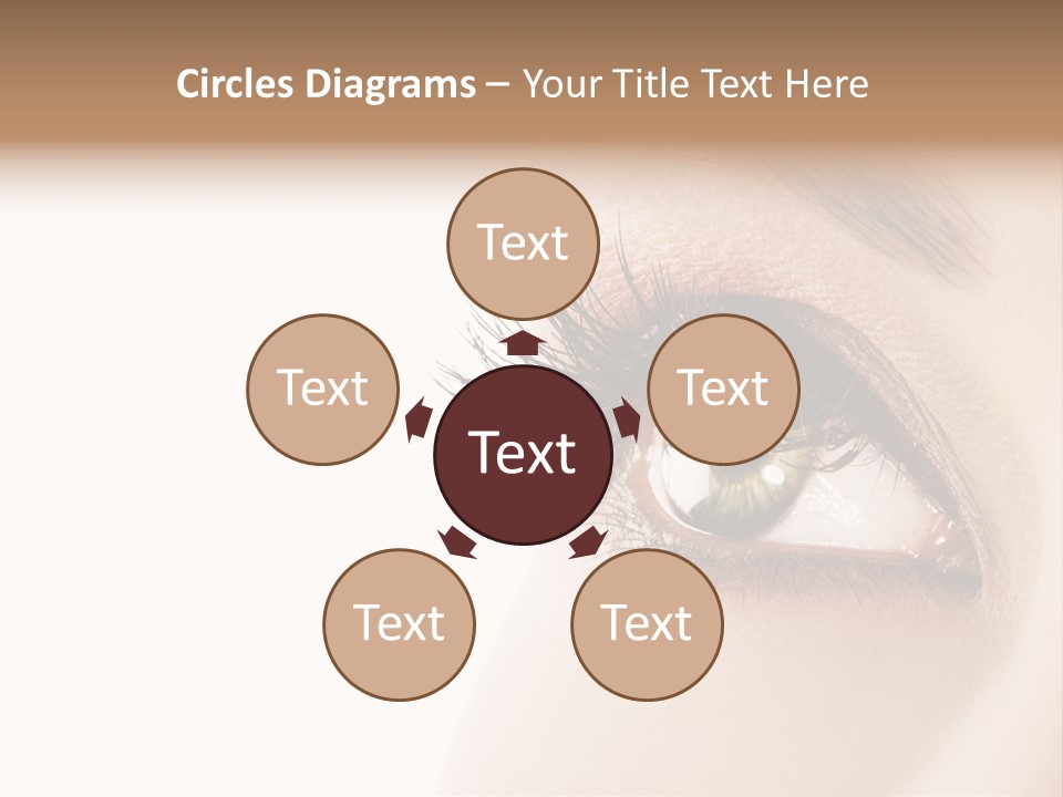 Young White Closeup PowerPoint Template