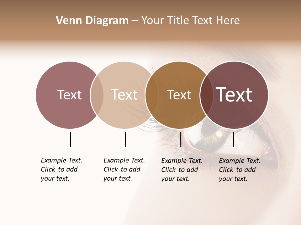 Young White Closeup PowerPoint Template