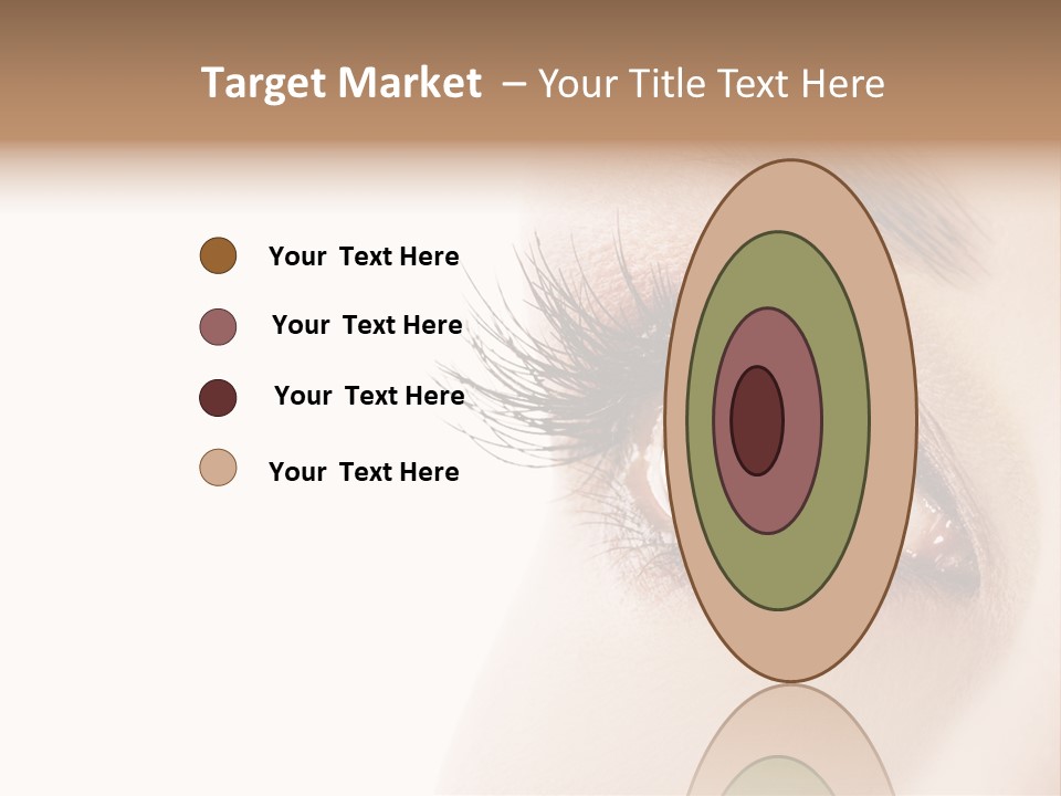 Young White Closeup PowerPoint Template