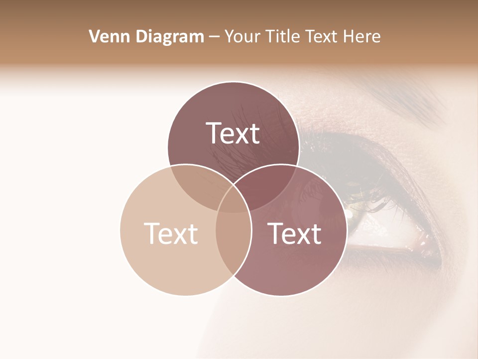 Young White Closeup PowerPoint Template