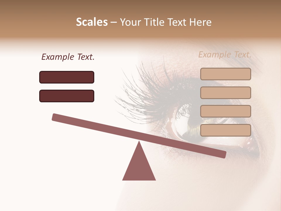 Young White Closeup PowerPoint Template