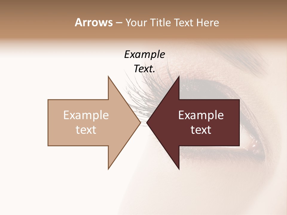 Young White Closeup PowerPoint Template