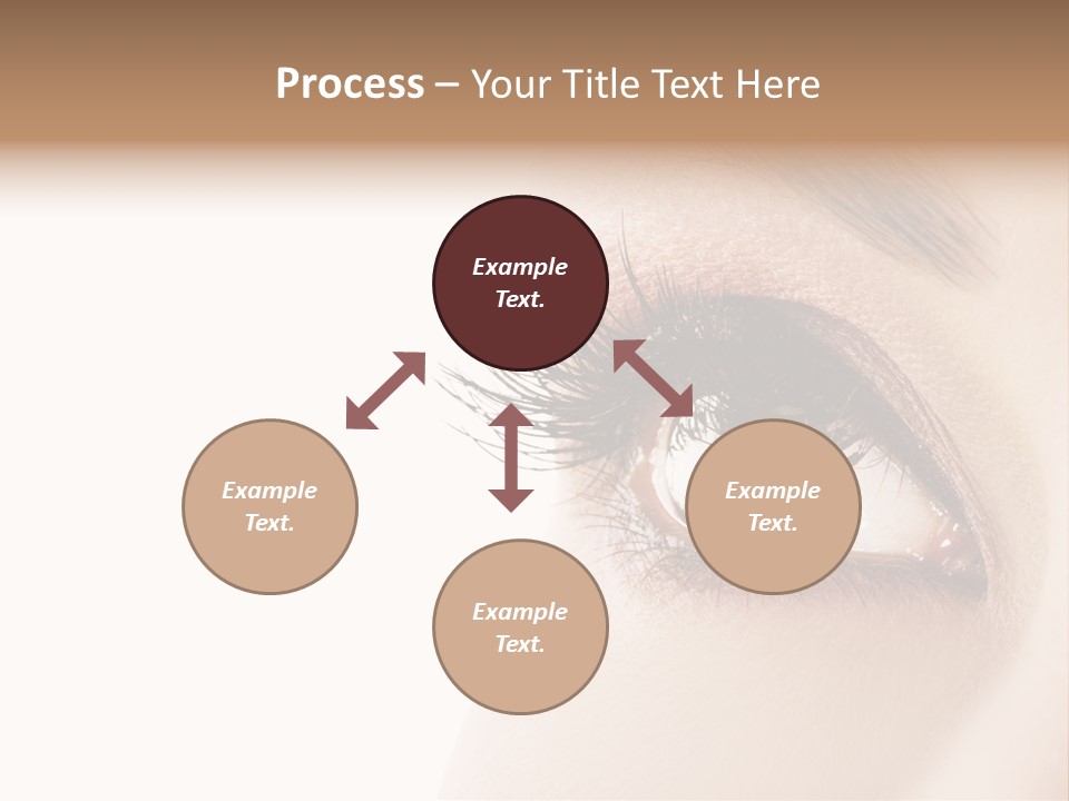 Young White Closeup PowerPoint Template
