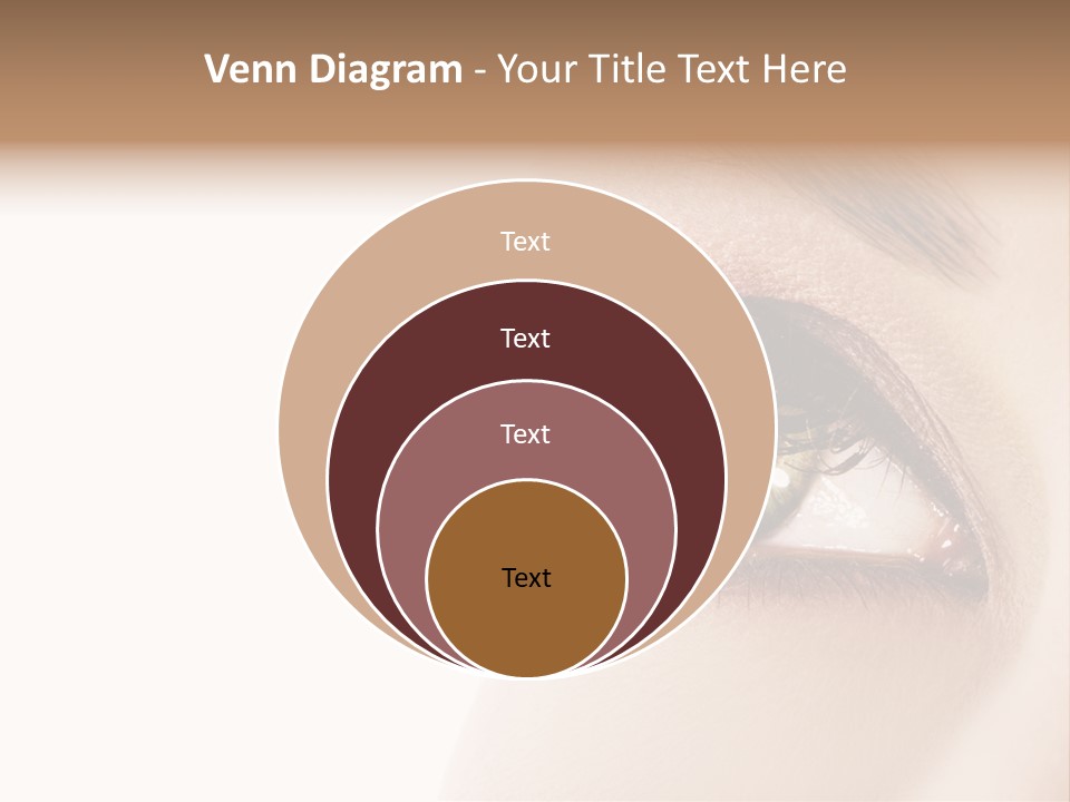 Young White Closeup PowerPoint Template