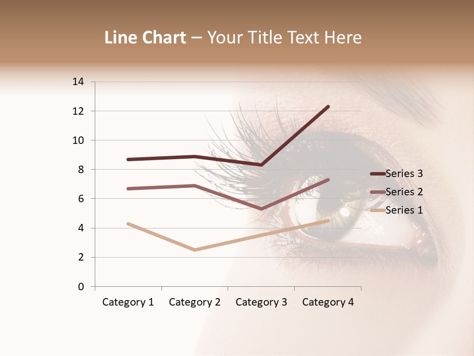 Young White Closeup PowerPoint Template