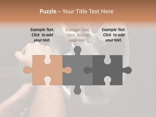 Man Person Garage PowerPoint Template