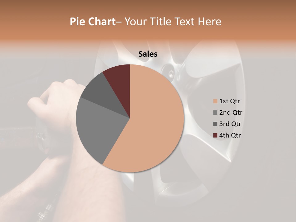 Man Person Garage PowerPoint Template