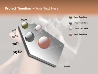 Man Person Garage PowerPoint Template